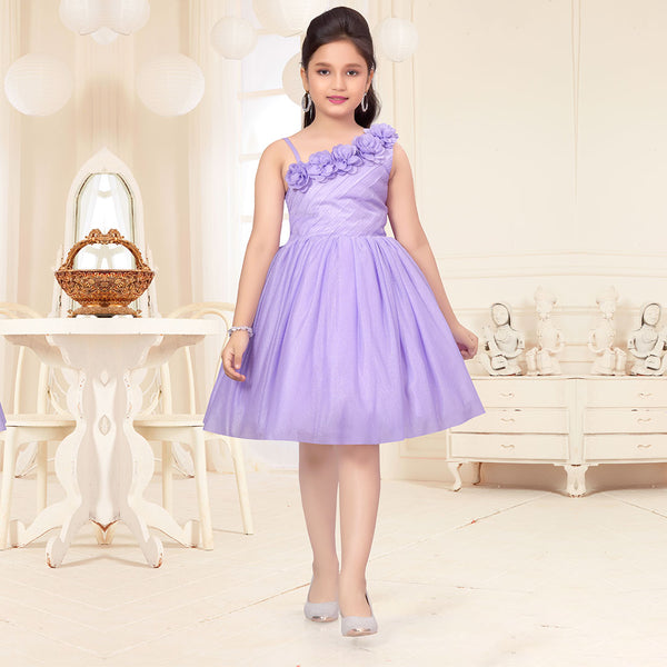 Lavender Charming Frock for Little Princesses