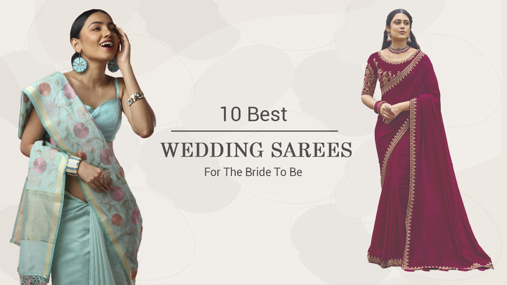 Latest Wedding Sarees Collection  Indian Wedding Saree - Suvidha Fashion