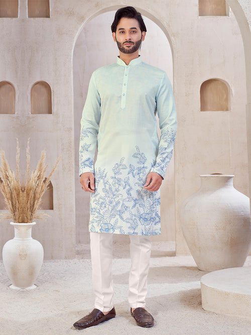Plain Kurta Printed Kurta Men's White Kurta Pajama Designs Buy