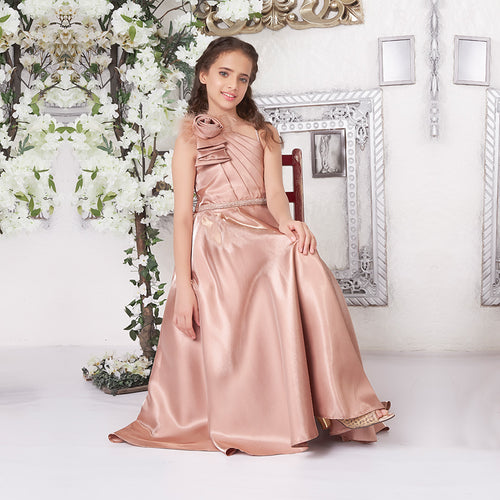 hue day to evening FRILL SLEEVE GILET ジレ（Buy Long Gowns and 