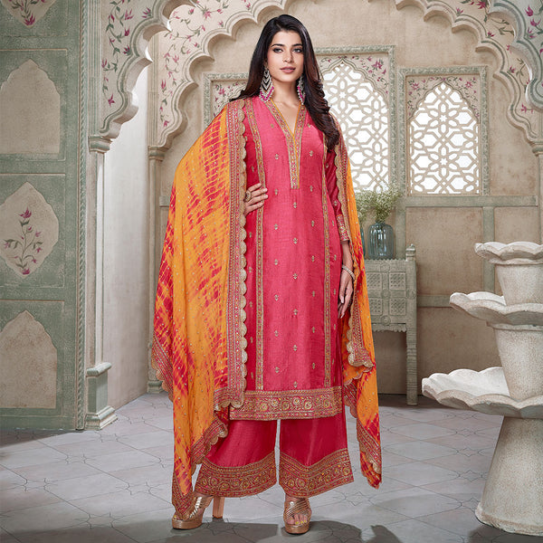 Charm Grace Elegant Multi-Color Salwar Suit