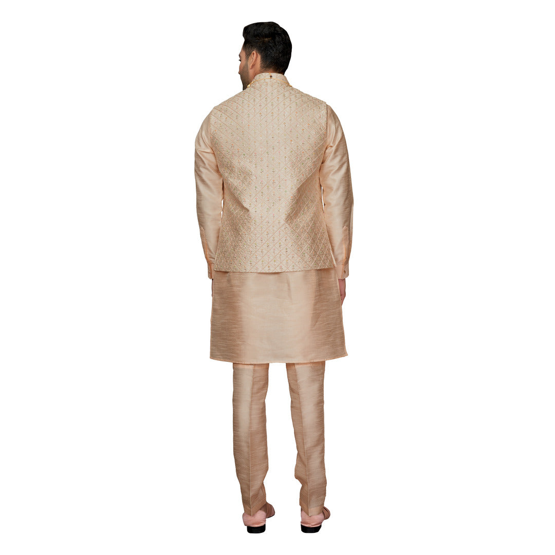 Mens Waistcoat in Peone main image 0