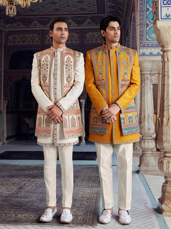 Splendor Heritage Handcrafted Indo Western Suit