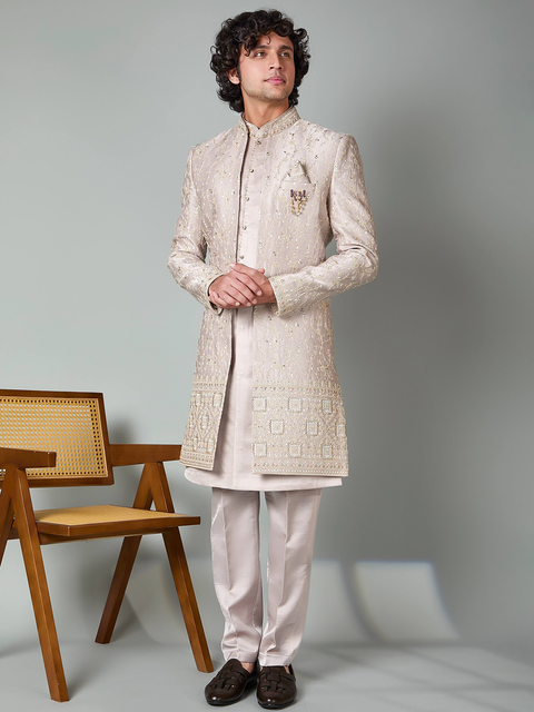 Buy Indo Western for Groom | Sherwani & Cocktail Attire for Men  Suvidha  Fashion
