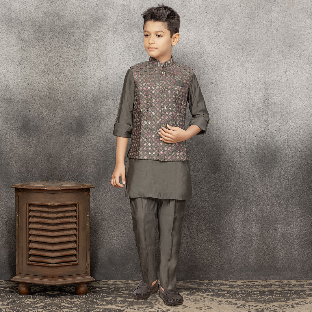 Stylish boy kurta pajama sale