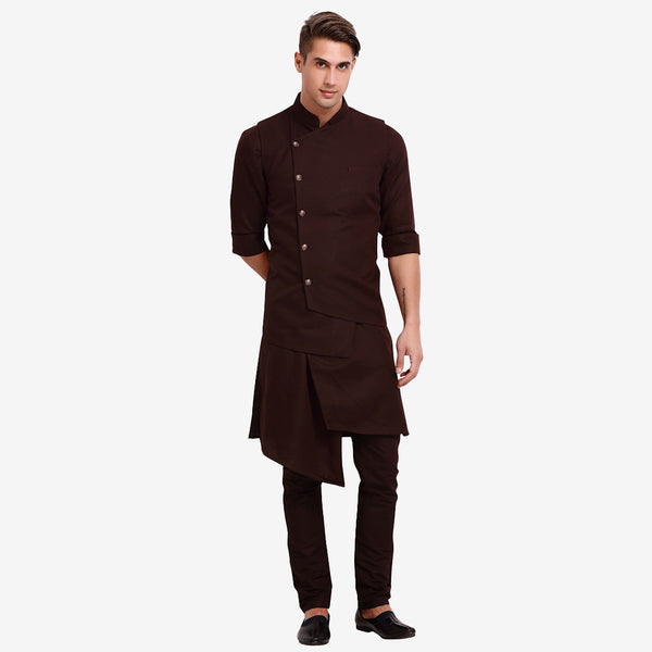 Shade Brown Kurta for Men's