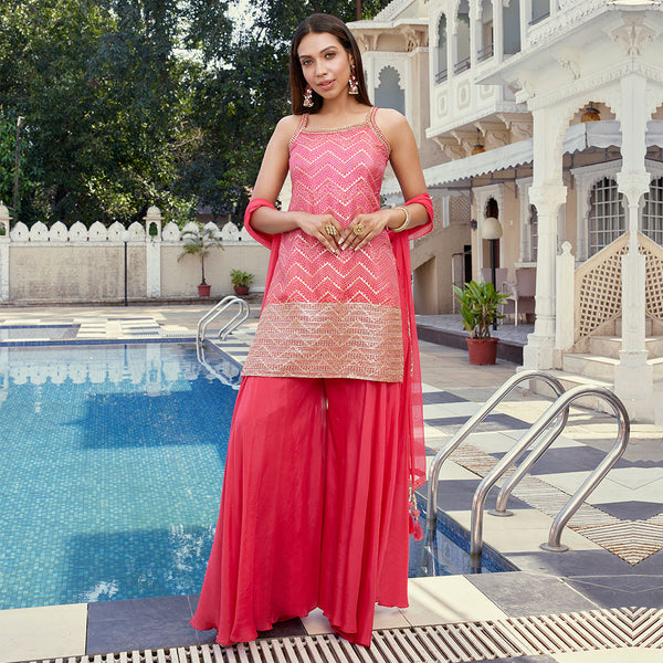 Pink Petal Graceful Salwar Suit for Women