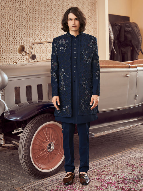 Buy Indo Western for Groom | Sherwani & Cocktail Attire for Men  Page 2   Suvidha Fashion