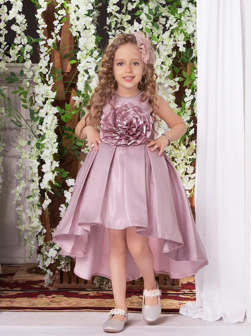 open lace back dress Charming Sequin Pleat Ball Gowns/Party Dress for Kids Girls Photo Color / Child-2 main image 0