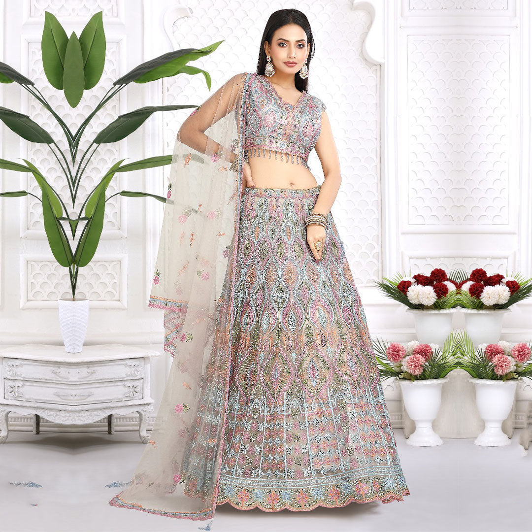 Blue Floor-length Anarkali Suit for Wedding Function | Bridal lehenga  online, Lehenga with price, Bridal lehenga red