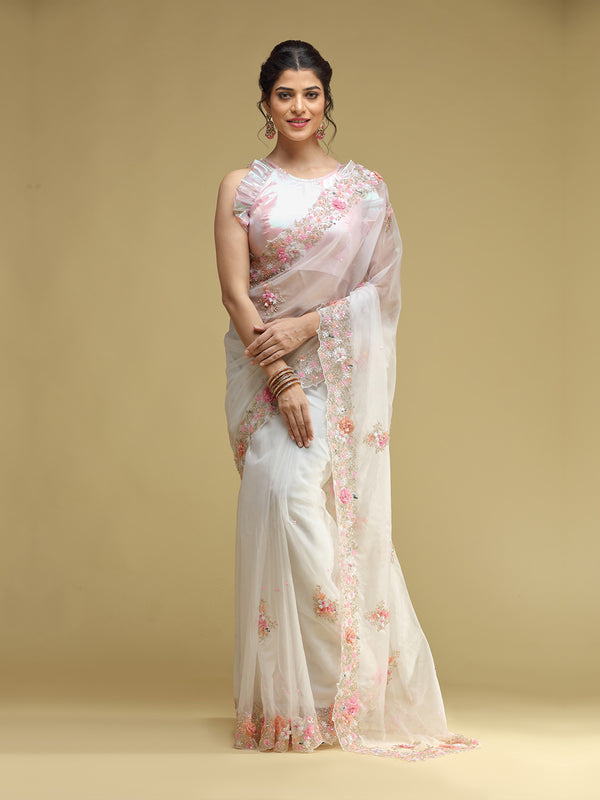Ladies wedding saree Clearance
