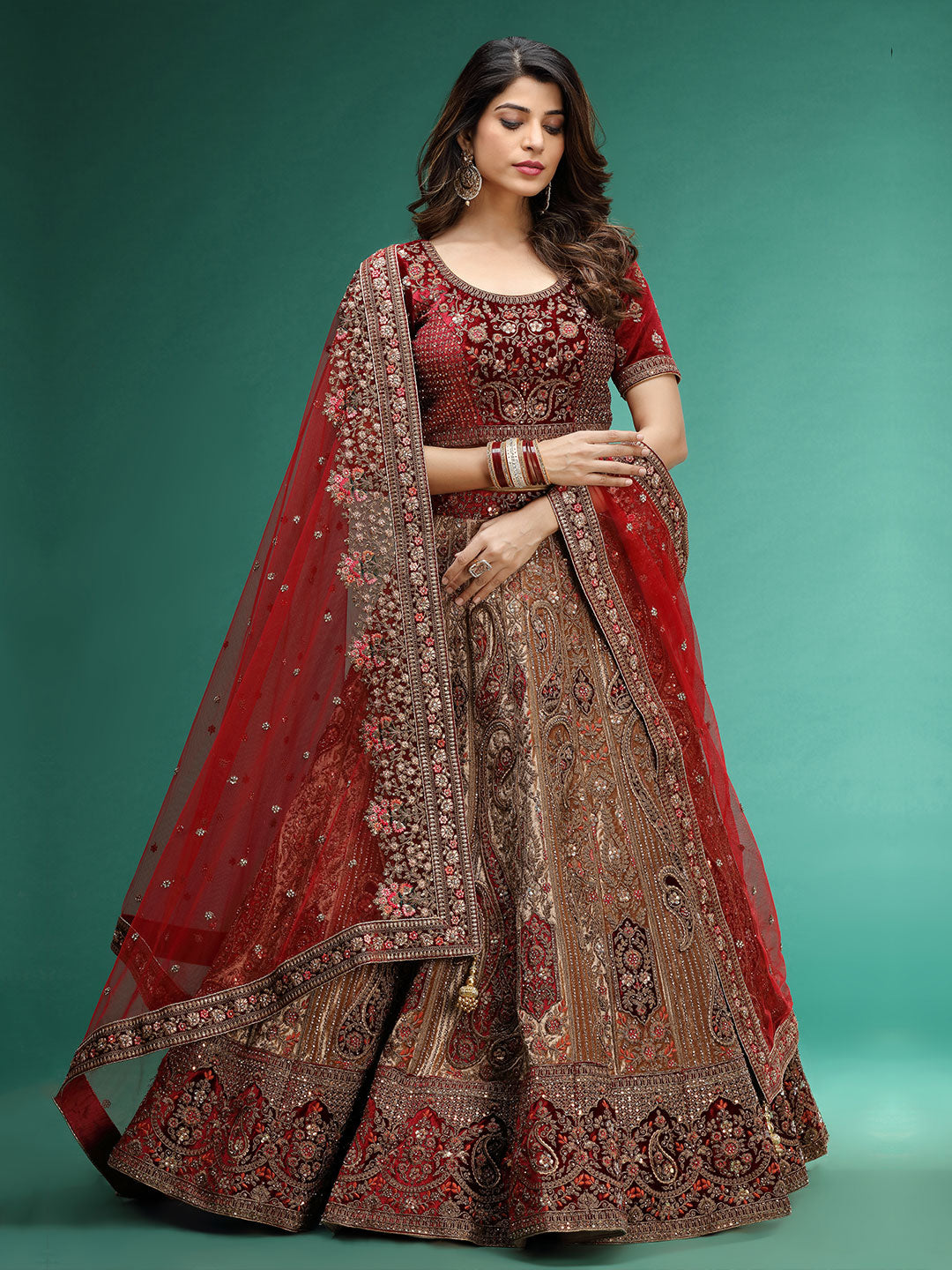 Wedding Lehenga Collection Review || Suvidha Fashion || Suvidha Dadar  Lehenga - YouTube